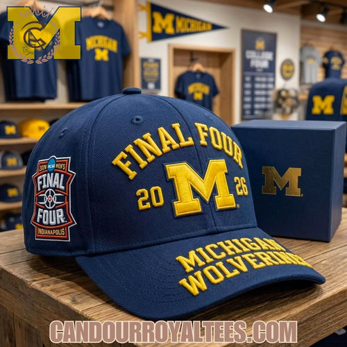 Final Four 2026 Michigan Wolverines Cap