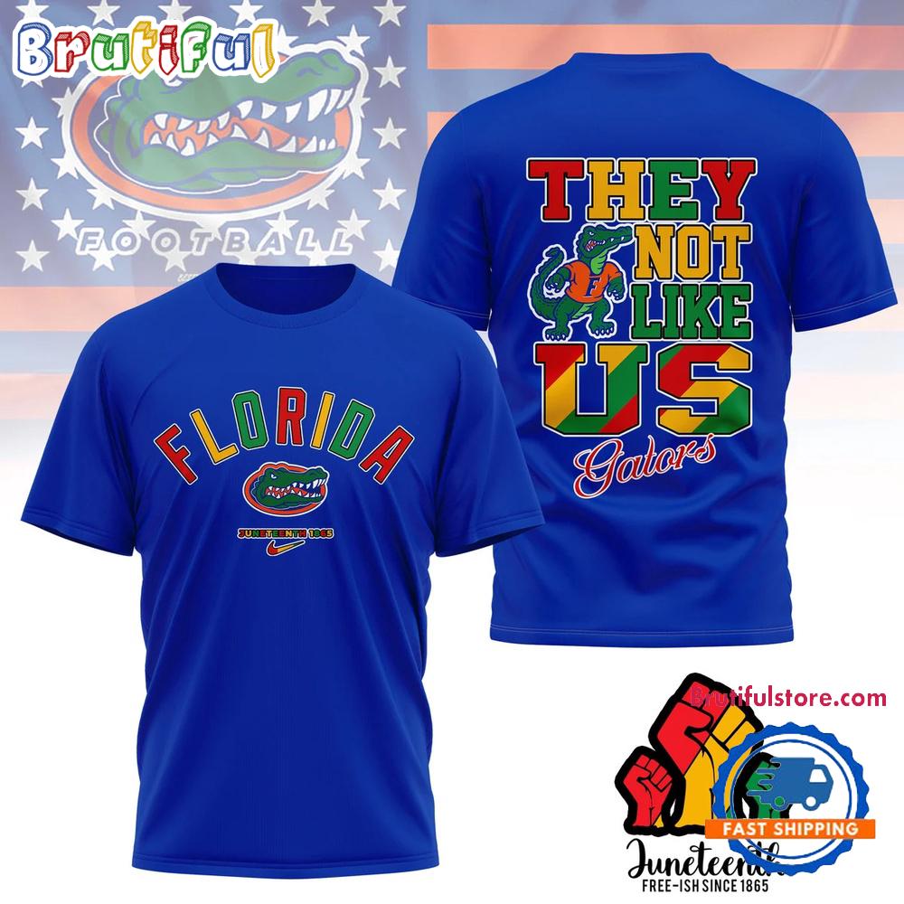 Florida Gators Juneteenth Freedom Day 3D Shirt