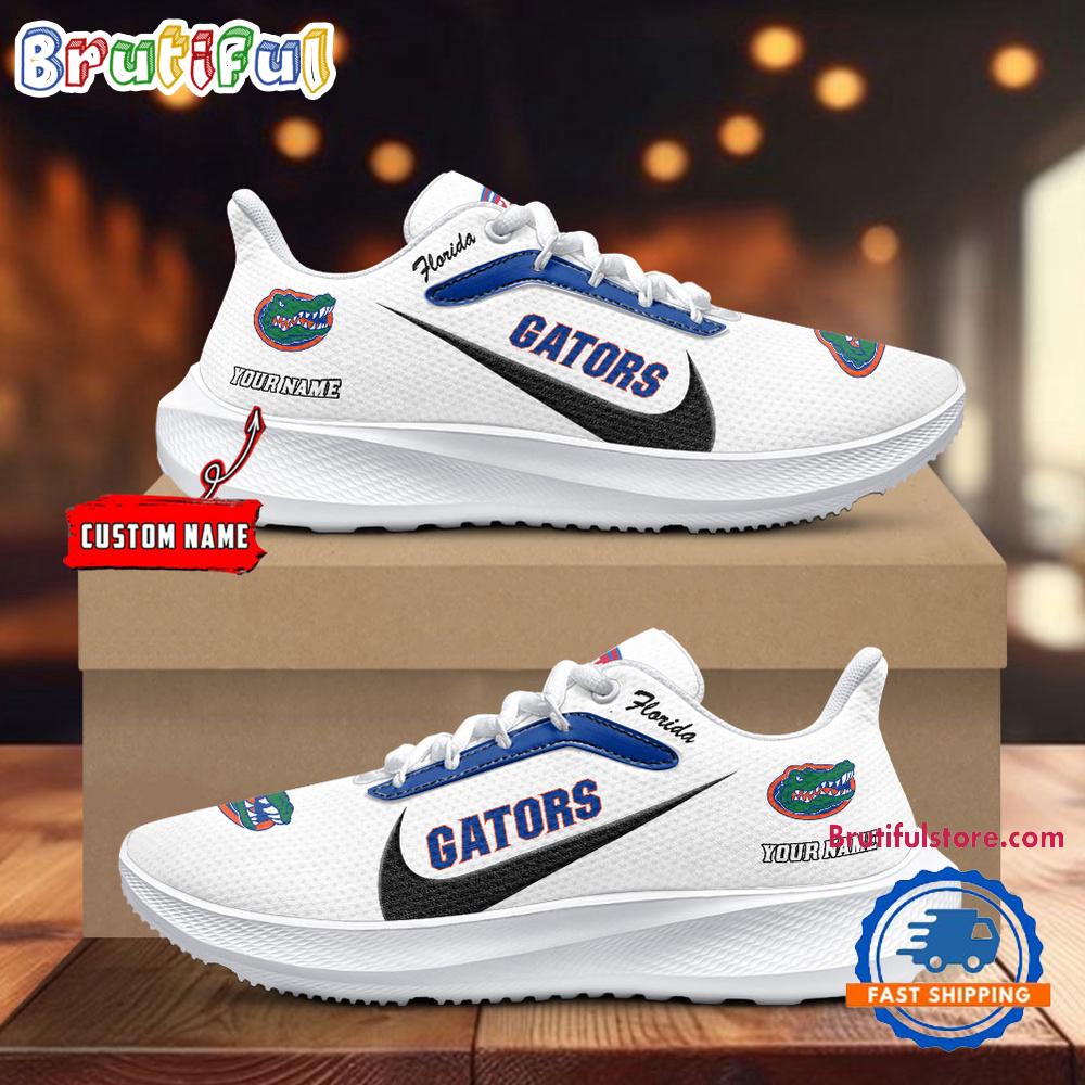 Florida Gators Personalized Lightweight Patch Decor Running Shoes Sneaker