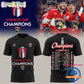 Florida Panthers Champion NHL Stanley Cup 2025 Black Shirt