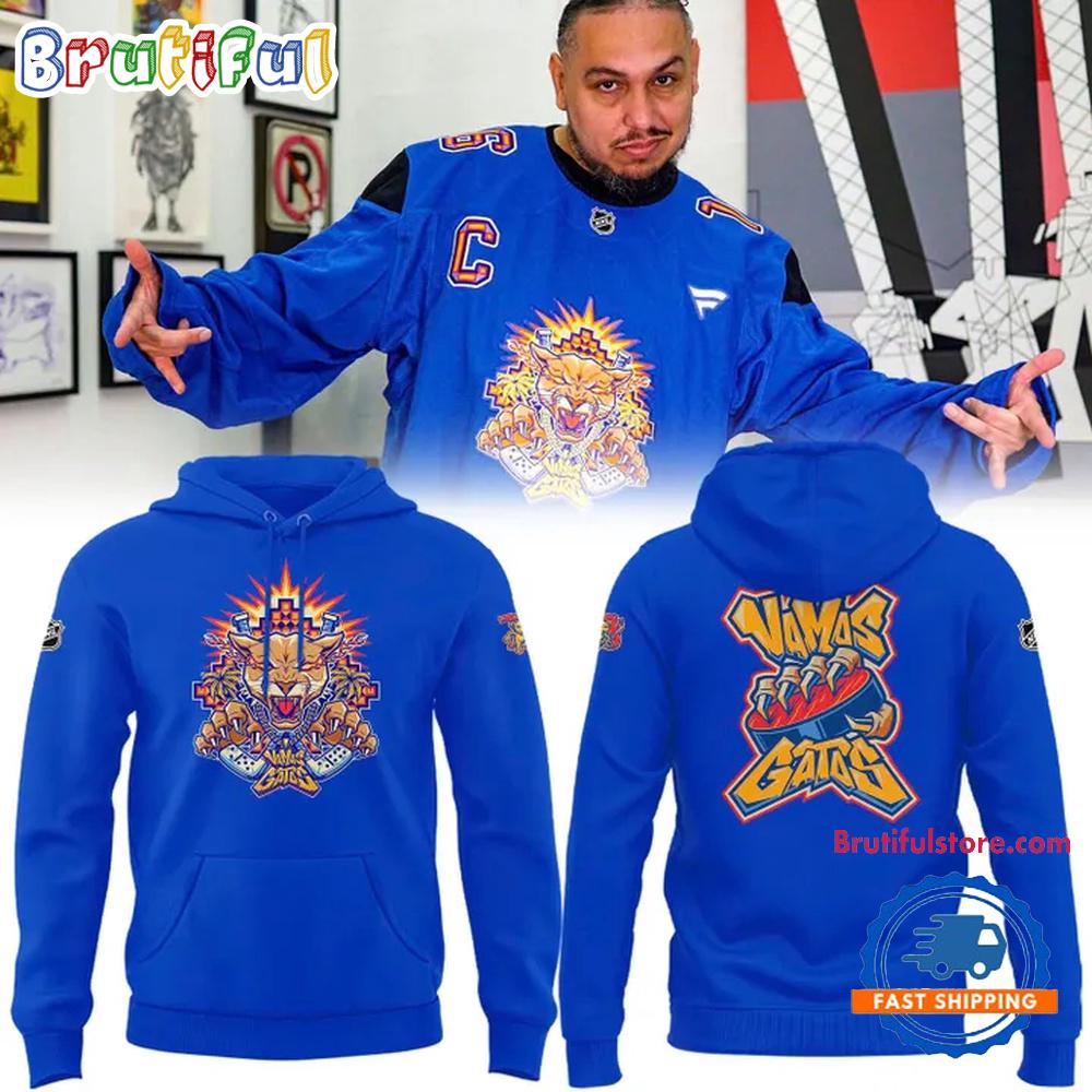 Florida Panthers Vamos Gatos Uniform 2026 Hoodie T-Shirt