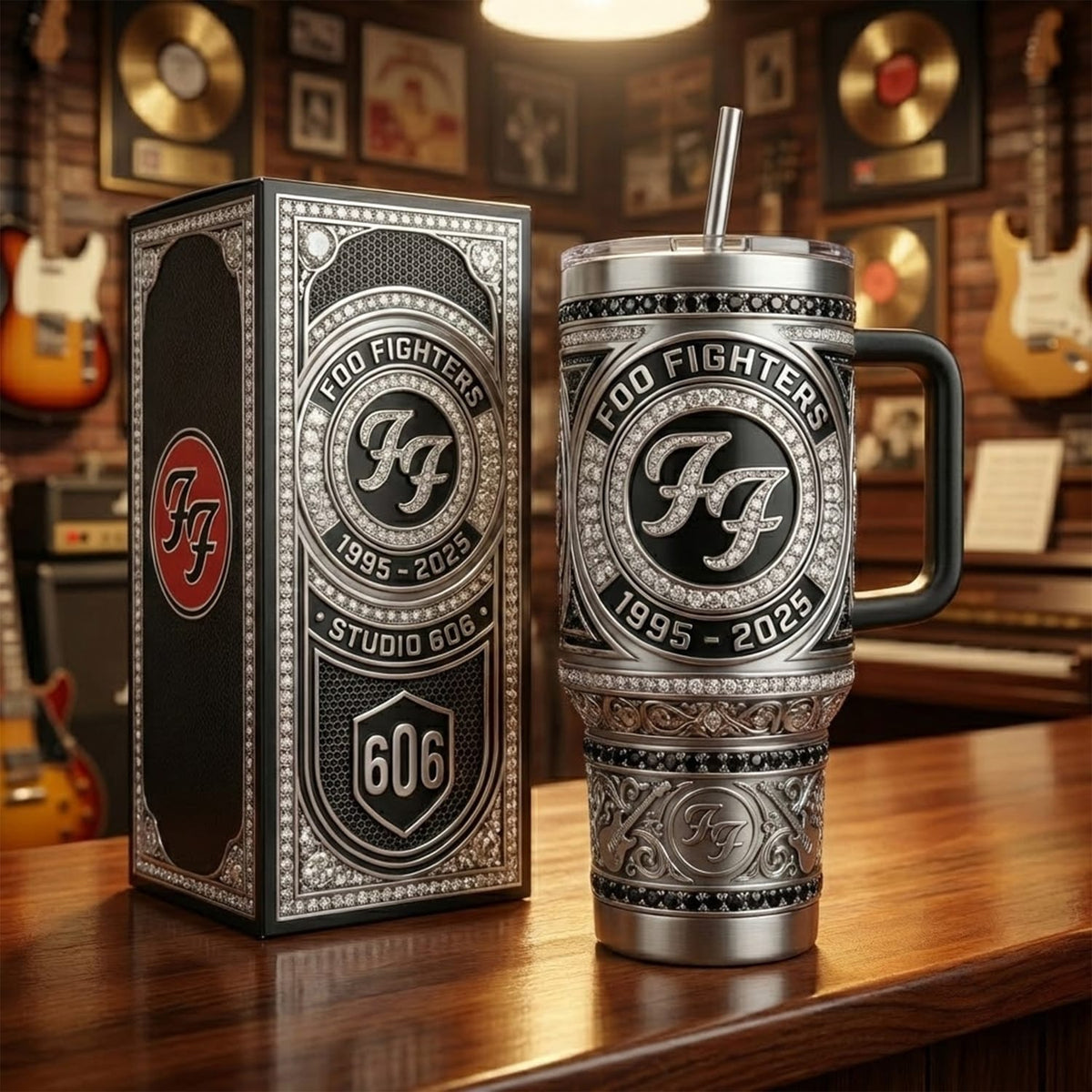 Foo Fighters Studio 606 Tumbler 30Th Anniversary 1995-2025