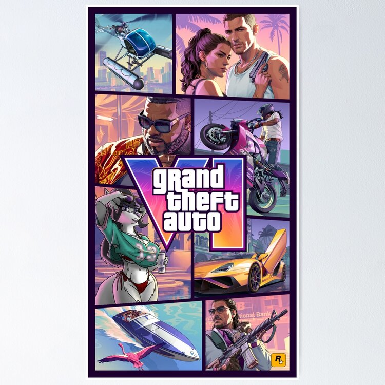 GTA VI Foxy Poster