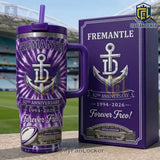 Fremantle Dockers 32nd Anniversary Tie Dye Handle Tumbler