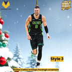 Boston Celtics Kristaps Porzingis ornament