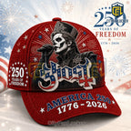 Ghost Band x America 250 Years Anniversary 1776-2026 Baseball Cap
