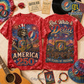 Grateful Dead America 250 Uncle Sam Skeleton T-Shirt