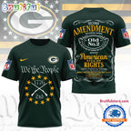 Green Bay Packers NFL Second Amendment Limited Edition 3D Shirt