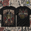 Guns N Roses Rock Band Skull T-Shirt