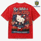 Hello Kitty x America 250 Independence Day Limited Graphic T-Shirt