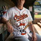 Hello Kitty x Baltimore Orioles Mascot 2026 Baseball Jersey