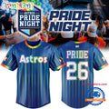 Houston Astros Pride Night 2026 Baseball Jersey