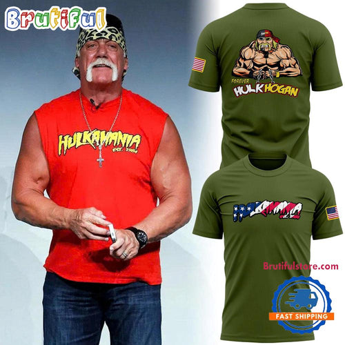 Hulk Hogan Hulkamania Forever 3D Shirt