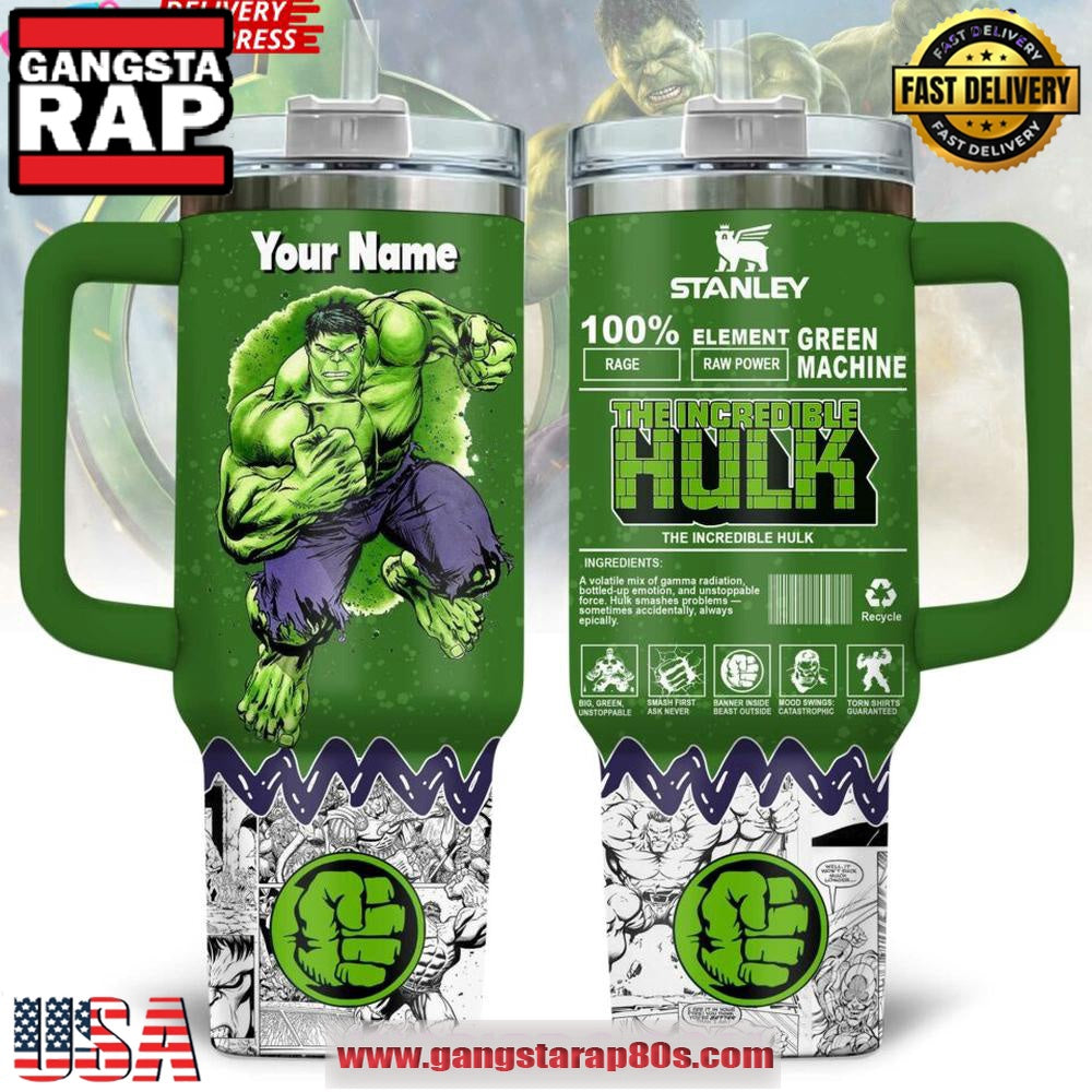 Hulk x Stanley Limited Edition Tumbler Cup 40oz