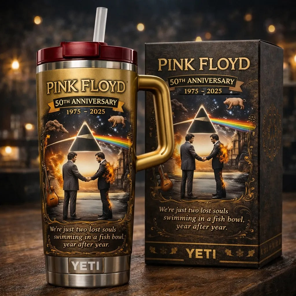 Pink Floyd x Yeti Tumbler – 50Th Anniversary 1975-2025