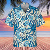 Octopus Blue Hawaiian Shirt - Ocean Aloha Shirt Unisex