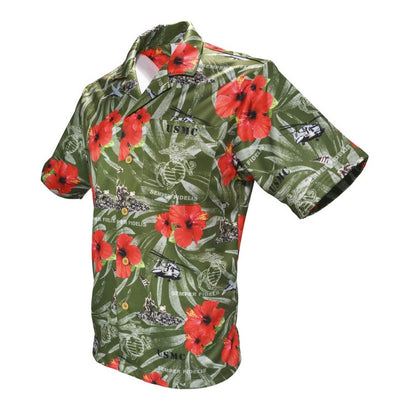 Marines Semper Fi Hawaiian Shirt Made In USA