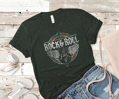 Rock And Roll Shirt,Music T-Shirt,Music Band Shirt,Funny Shirts,Gift For Her,Motivational Shirt,Vintage Shirt,Rock Band Shirt,Guitar Shirt