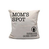 mom's spot pillow reading nook gift for mom book holder pillow cover pillow case Mother's day gift book lovers birthday gift for mom