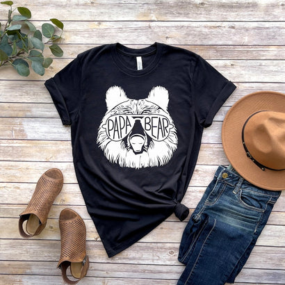 Papa Bear Sunglass, Papa Bear Shirt, Dad Shirt, Father's Day t-shirt, husband present, family shirt matching shirts, Father's Day Gift