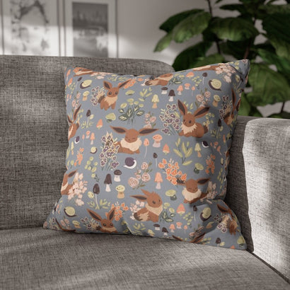 Cute Cottagecore Throw Pillow / Videogame home decor for living room / Nerdy Bedroom Decor / Woodland Baby Nursery Gift