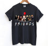 Horror Characters Friends Sweatshirt, Halloween Horror Characters Shirt, Friends Halloween Shirt, Horror Movie Characters Shirt, Halloween