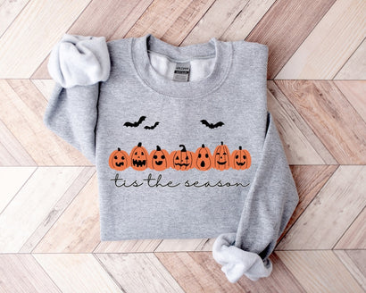 is The Season Halloween Sweatshirt,Halloween Sweatshirt,Spooky Season,Coffee Shirt,Halloween Design Shirt,Halloween Gift,