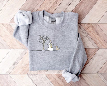 Christmas Snowman Sweatshirt, Christmas Sweatshirt, Snowman Shirt, Snowman T-Shirt, Christmas Crewneck, Christmas Shirts for Women