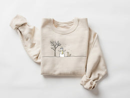 Christmas Snowman Sweatshirt, Christmas Sweatshirt, Snowman Shirt, Snowman T-Shirt, Christmas Crewneck, Christmas Shirts for Women