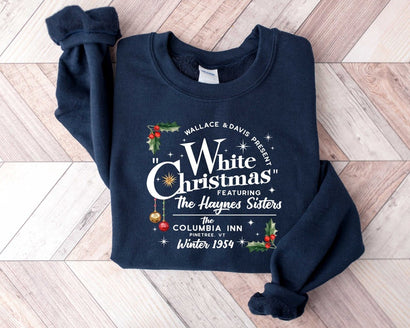 White Christmas Movie Shirt, Christmas Holiday Shirt, White Christmas Movie 1954 Shirt, Christmas Shirt, Wallace And Davis, Haynes Sisters