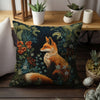William Morris Pillow, Fox Pillow, Vintage Pillow