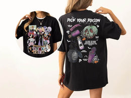 Villains The Evil Tour T-Shirt, Halloween Evil Queen Shirt, Maleficent Tee, Disneyland Girl Trip Shirt, Halloween Witch Shirt