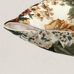 Vintage Floral Pillow Decorative Pillow