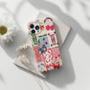 Retro Y2K Playing Cards Collage Phone Case, Y2K Coquette Aesthetic, iPhone 15 14 13 12 11 Pro Max 8 Plus X, Samsung Galaxy S23 S22 S20 Ultra