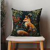 William Morris Pillow, Fox Pillow, Vintage Pillow