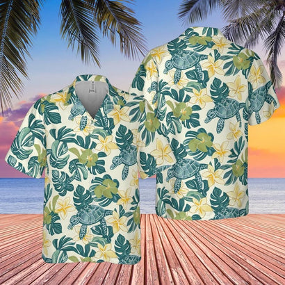 Sea Turtle Comfort Fit Hawaiian Shirt Unisex