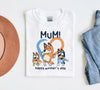 Bluey Mum Happy Mothers Day Unisex Shirt, Bluey Mom Shirt, Best Mom Ever Tee, Gift For Her, Mothers day gift