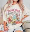 Pixar Pier Disneyland Shirt, Disneyland Pixar Fest 2024 Shirt, Meet me at Pixar Pier Disney Pixar Characters