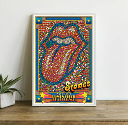 The Rolling Stones May 15 2024 Lumen Field Seattle WA Tour Merchandise Poster
