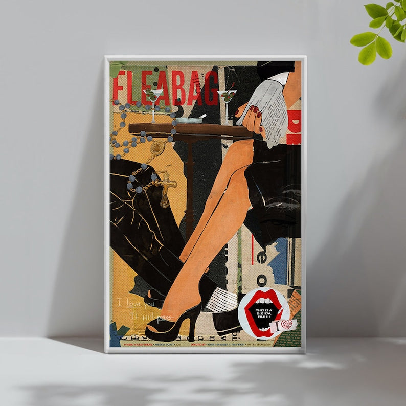 Fleabag Poster-Limited Edition Collectibl-Home Decor-Gifts for him-Room Decor
