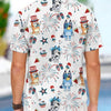 Bluey 4Th Of July Hawaiian Shirt Bluey Patriotic Shirt, Red White Bluey Fourth of July Shirt, Independence Day Shirt, Bluey 4th of July