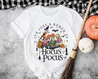 Mickey and Friends Halloween Shirt, Disney Halloween Shirt, Hocus Pocus Shirt, Spooky Season Shirt, Disney Pumpkin Shirt, Disney Spooky Tee
