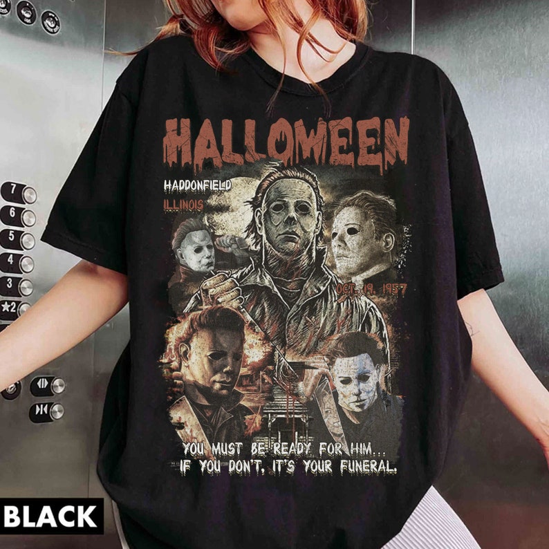 Vintage Michael Myers Halloween Shirts, Michael Myers Shirt, Horror Movie Shirt, Halloween Party 2024 Shirts, 13th Of June Michael Myers Tee