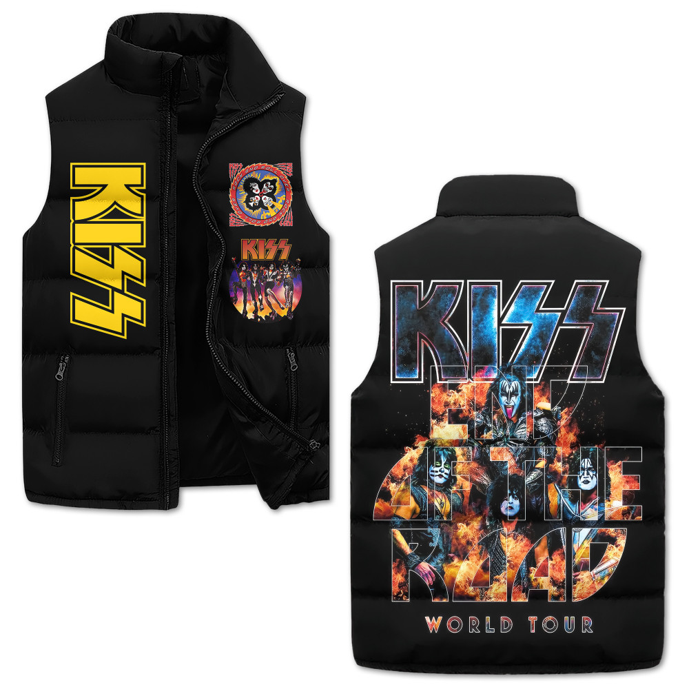 KISS 3D Sleeveless Down Jacket – ANHNV 1903