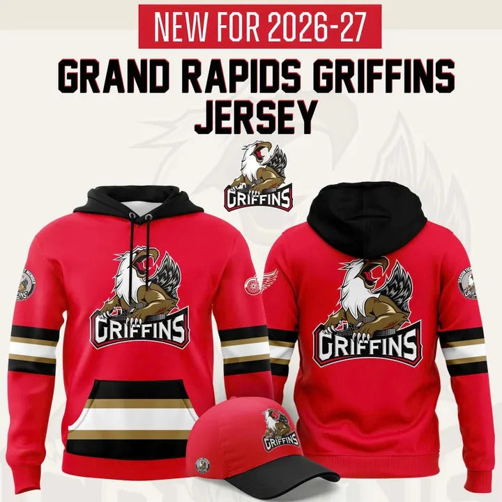 Grand Rapids Griffins New For 2026–27 Exclusive Member Hoodie