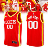 Houston Rockets Clutch City Jersey - Red