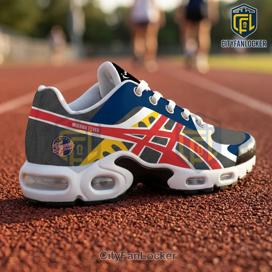 Indiana Fever WNBA Multi-Color Air Max Plus Sneakers