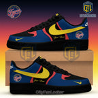 Indiana Fever WNBA Nike Air Force 1 Custom Sneakers