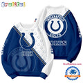 Indianapolis Colts 2025 NFL Customized Round Neck Sweatshirt