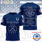 Indianapolis Colts NFL Second Amendment Limited Edition 3D Shirt